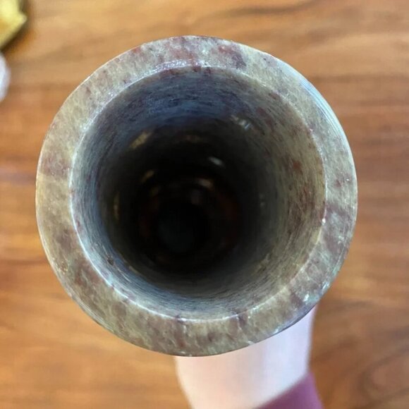 Soapstone Incense Burner 12in High Decorative Celestial Zodiac Moon Sun Marble - Picture 5 of 16